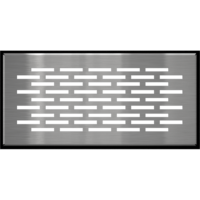 Kratki podłogowe Kratka FLOOR szlifowana 9x20